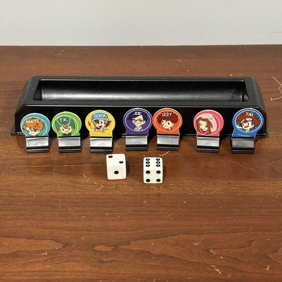 Digimon Digital Monsters Ultimate Adventure Board Game - READ Missing 2 Tokens - Picture 8 of 16